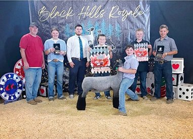 Reserve Champion Market Lamb
Champion Natural
Black Hills Royal (SD)
