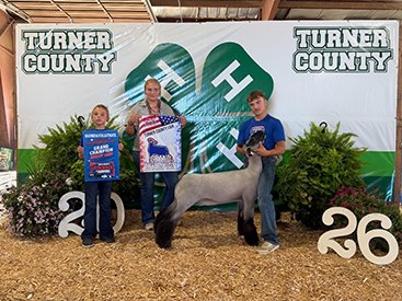 Grand Champion Market Lamb
Turner County Fair