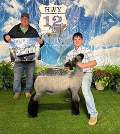 Reserve Champion Market Lamb
Champion Natural 
Highway 12 Jackpot 
