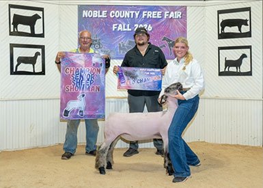 Champion Hamp Market Lamb
Nobel County Free Fair (OK)